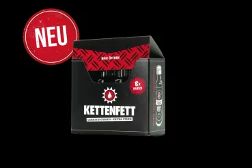 KETTENFETT Lakritzlikör, 8 x 20ml Schrauberkasten Kurze